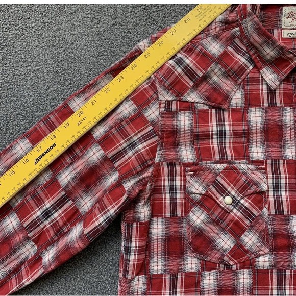 Lucky Brand Mens Pearl Snap Western Shirt - Picture 4 of 5
